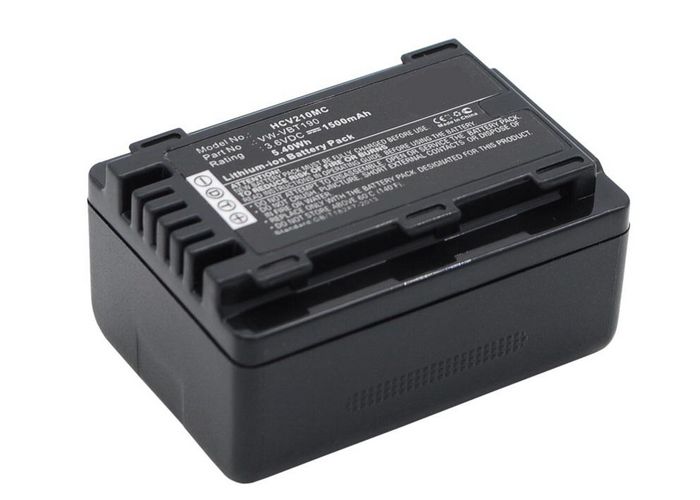 CoreParts Camera Battery for Panasonic, 1500 mAh, 5.4 Wh, 3.6 V, Li-ion - W124962952
