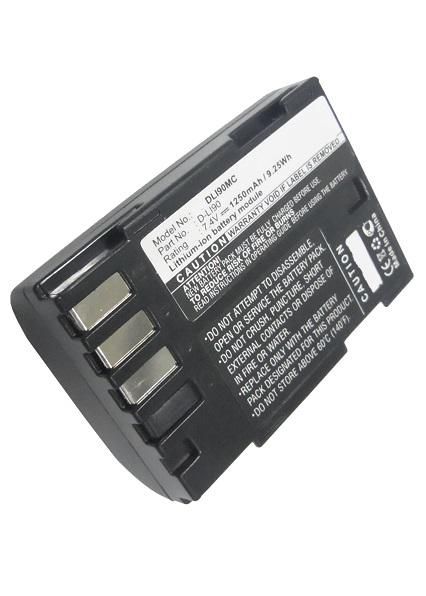 CoreParts Camera Battery for Pentax 9.3Wh Li-ion 7.4V 1250mAh Black, 645D, 645Z, K01, K-01, K-1, K3, K-3, K3II, K5, K-5, K-5 II, K5 IIS, K5 - W125262336