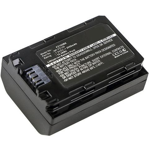 CoreParts Camera Battery for Sony 15.4Wh Li-ion 7.5V 2050mAh Black, A7 Mark 3, A7R Mark 3, Alpha a7 III, Alpha a7R III, Alpha A9, ILCE-7M3 - W125062710