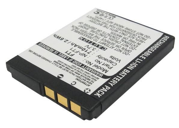 CoreParts Camera Battery for Sony 2.6Wh Li-ion 3.7V 710mAh Dark Grey, Cyber-Shot DSC-L1, DSC-L1/B, DSC-L1/L, DSC-L1/LJ, DSC-L1/R, DSC-L1/S, DSC-L1/W, DSC-M1, DSC-M2 - W125162578