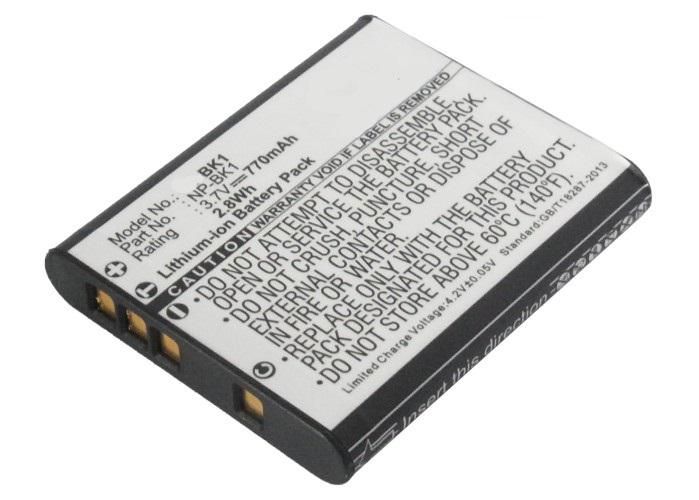 CoreParts Camera Battery for Sony 2.8Wh Li-ion 3.7V 770mAh Black, Cyber-Shot DSC-S950P, Cyber-Shot DSC-S950S, Cyber-Shot DSC-S980, Cyber-Shot DSC-W180R, Cyber-Shot DSC-W180S, Cyber-Shot DSC-W190B - W124362886