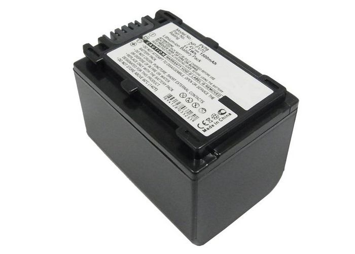 CoreParts Camera Battery for Sony 11.1Wh Li-ion 7.4V 1500mAh Black, DCR-DVD308E, DCR-DVD650E - W124662913