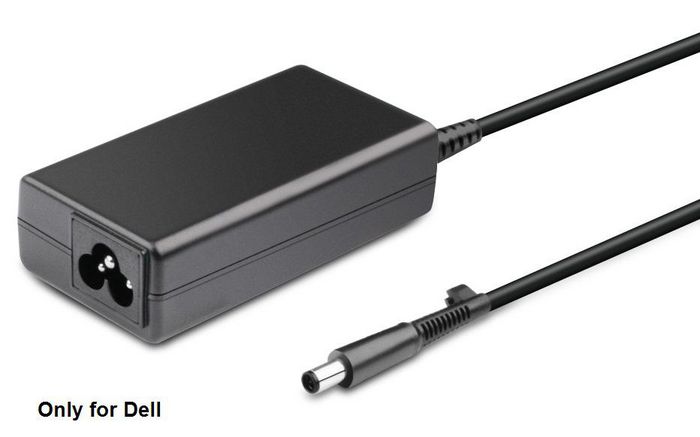 CoreParts Power Adapter for Dell 65W 19.5V 3.34A Plug:7.4*5.0p Including EU Power Cord - for Dell Inspiron, Latitude, Precision, Vostro, XPS, Wyse, Chrome Inspiron, Dell Display monitors - W124562953