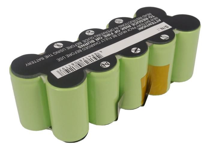 CoreParts Battery for Gardena Gardena 36Wh Ni-Mh 12V 3000mAh Green, for Gardena 2110, 2150 - W124562978
