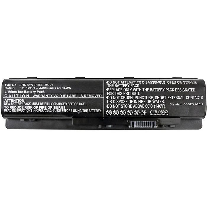 CoreParts Laptop Battery for HP 49Wh Li-ion 11.1V 4400mAh Black, Envy 15-AE100, Envy 15-AE100na, Envy 15-AE100nl, Envy 15-AE101ng, Envy 15 - W124862570