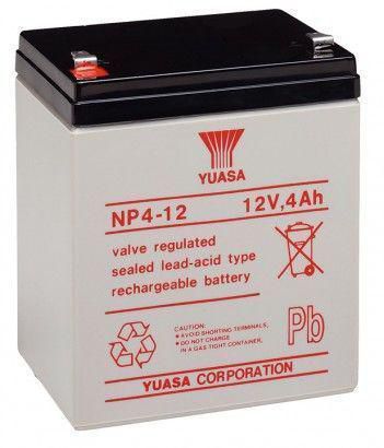 CoreParts Lead Acid Battery 48Wh 12V 4Ah NP4-12 Connection, type Faston (4.8mm) - W125062777