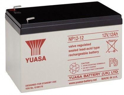 CoreParts Lead Acid Battery 144Wh 12V 12Ah NP12-12 Connection, type Faston (4.8mm) - W125162654