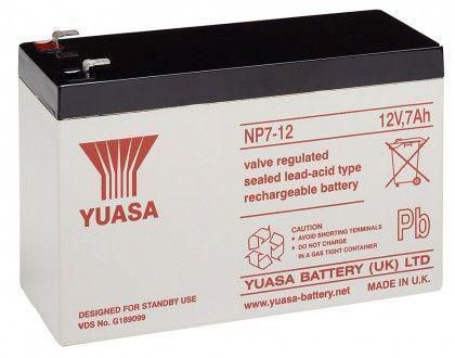 CoreParts Lead Acid Battery 84Wh 12V 7Ah Connection, type Faston (4.8mm) - W124386676