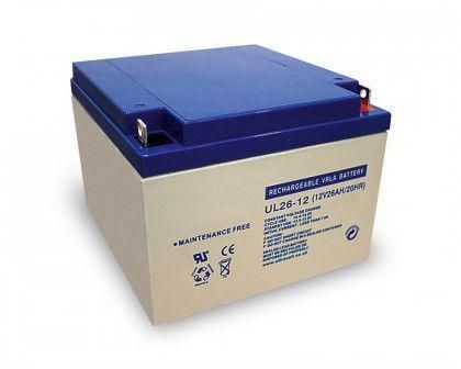CoreParts Lead Acid Battery 312Wh 12V 26Ah UC26-12 Connection, type Thread (M5) - W125342244