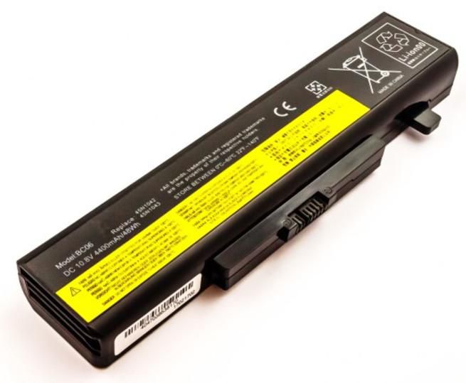 CoreParts Laptop Battery for Lenovo 48Wh 6 Cell Li-ion 10.8V 4.4Ah Black, for Lenovo Edge Series - W125262425