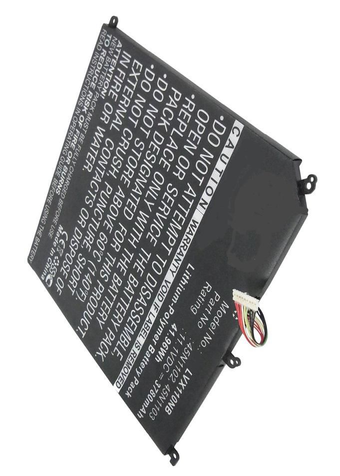 CoreParts Laptop Battery for Lenovo 42Wh Li-Pol 11.1V 3780mAh Black, Thinkpad x1 helix - W125062792