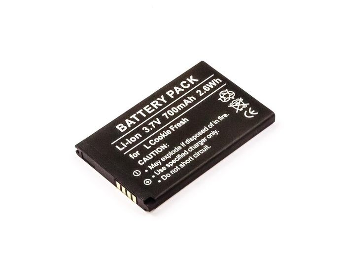 CoreParts Battery for Mobile 2.6Wh Li-ion 3.7V 700mAh LG - W125162673