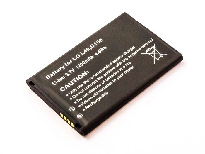 CoreParts Battery for Mobile 4.4Wh Li-ion 3.7V 1200mAh LG - W125162674