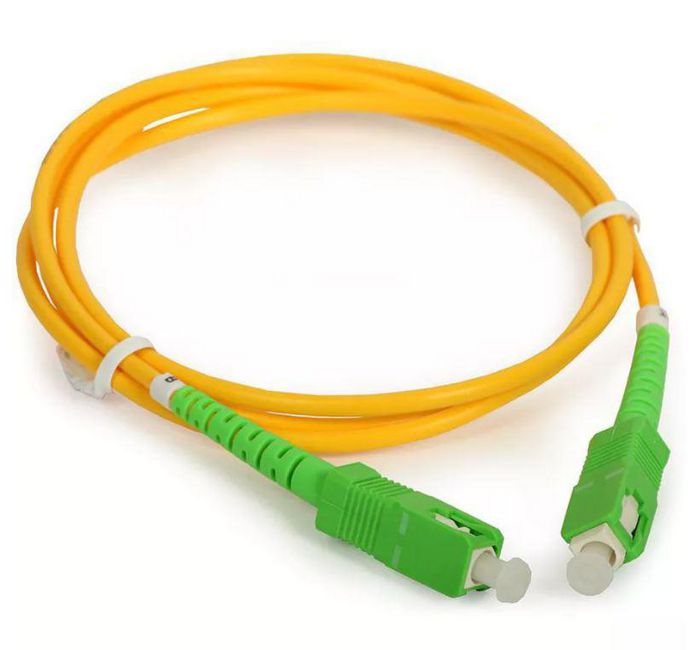 MicroConnect Optical Fibre Cable, SC-SC, Singlemode, Simplex OS2 (Yellow), 5m - W125913837