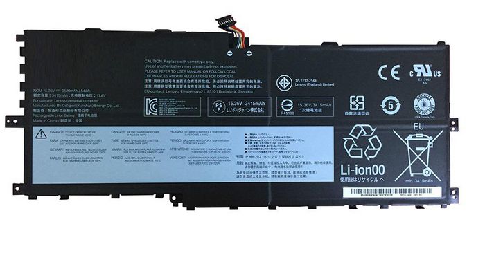CoreParts Laptop Battery for Lenovo 54Wh Li-Pol 15.36V 3.5Ah for X1 Yoga 3rd Gen (Type 20LD, 20LE, 20LF, 20LG) Laptop (ThinkPad) - W125915701