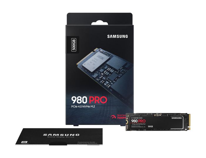 Samsung 500 GB, M.2 (2280), V-NAND MLC, PCIe Gen 4.0 x4, NVMe 1.3c - W125920989