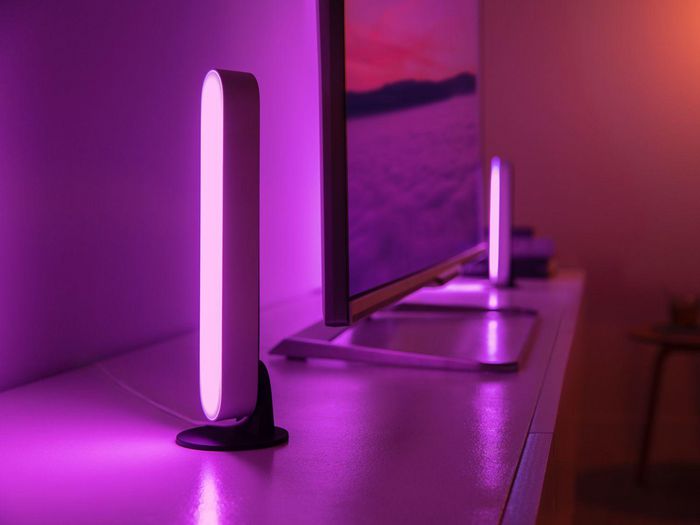 Philips by Signify Hue White and colour ambience Play light bar extension pack Extension pack 1 PC LED integrated White Smart control with Hue bridge* - W124538958
