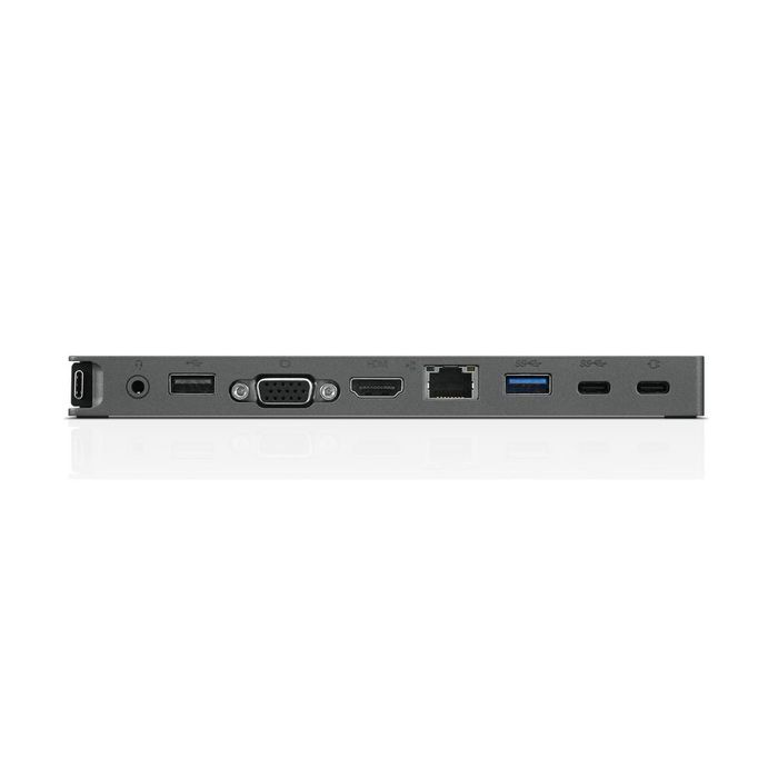 Lenovo USB-C Mini Dock, HDMI/VGA, RJ-45, 2x USB-A, USB-C - W125111950