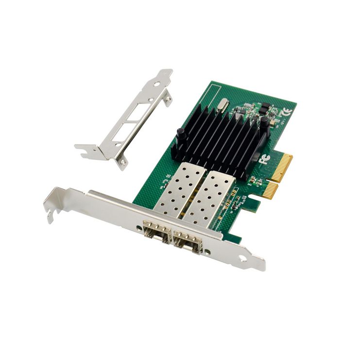 MicroConnect PCIe Intel I350 DUAL 1GbE SFP Server NIC - W125924098