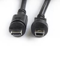 Mobotix USB-C to MiniUSB, 5m, black - W125883855