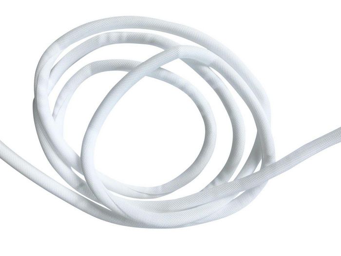 Vivolink Flexible cablesock ø25mm white, 25m - W125608098