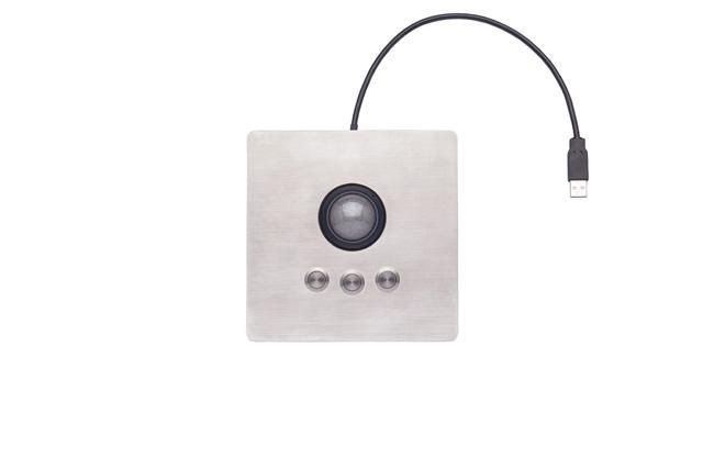 iKey PM-TB Panel mount Industrial Optical Trackball - W124592165