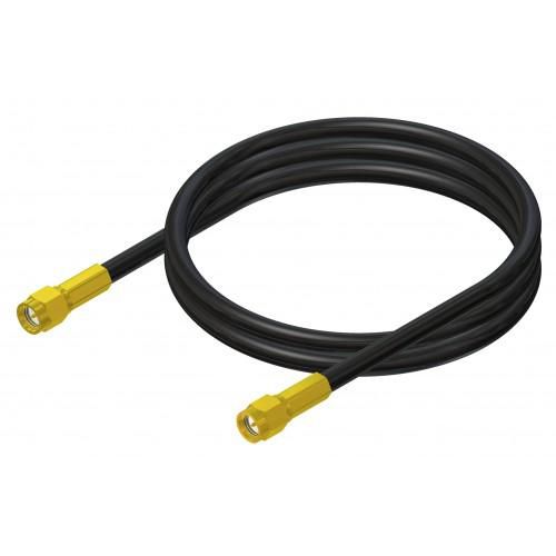 Panorama Antennas Double Shielded Low loss Cable - SMA Plug, 3m - W125929112