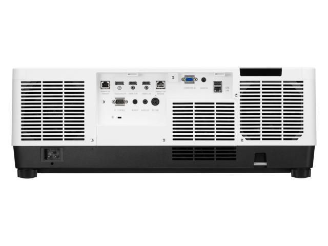 NEC PA1004UL-WH Projector + NP41ZL Lens, LCD, 1920 x 1200, 16:10, VGA, DisplayPort, HDMI, Ethernet, RS-232 - W125817266