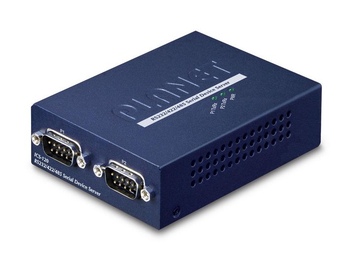 Planet 2-Port RS232/RS422/RS485 Serial Device Server - W125796065