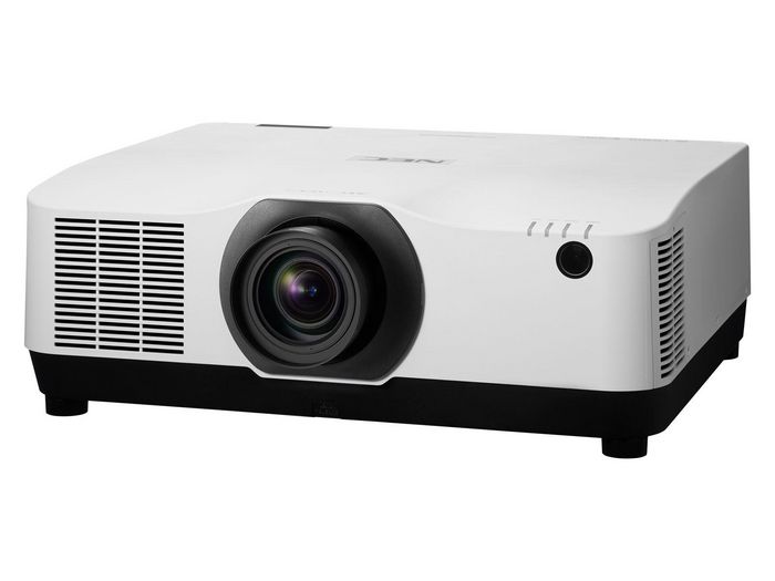 NEC PA804UL-WH Projector + NP13ZL, LCD, 1920 x 1200, 16:10, VGA, DisplayPort, HDMI, Ethernet, RS-232 - W125817269
