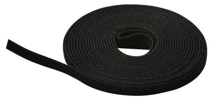 Lanview Lanview Hook and Loop Roll 10m x 15mm Black - W128444974