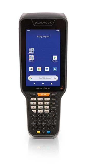 Datalogic Skorpio X5 Pistol Grip, 802.11 a/b/g/n/ac, 4.3" display, BT V5, 3GB RAM/32GB Flash, 28-Key Numeric, 2D Imager SR w Green Spot, Android 10, Includes 94A150107 Single Dock with contacts, 91ACC0048 Dock & Multi Battery Charger Pwr Supply, 94ACC0323 Rubber Boot HH & Pistol, 94ACC0050 Belt Holster - W125920963