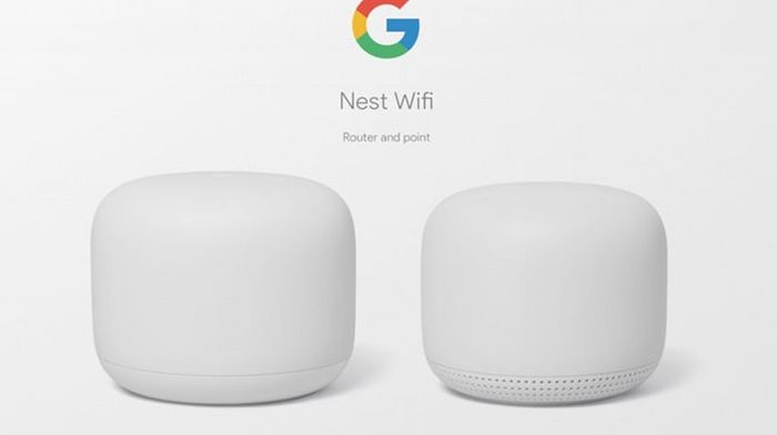 Google Nest Wifi - Wi-Fi system (router, extender) up to 210 sq.m mesh GigE 802.11a/b/g/n/ac Dual Band - W125947848