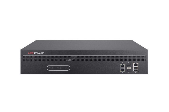 Hikvision 3840 x 2160, 96 ch, HDMI x 12, BNC x 6, 24 MP, 3.5 mm, 100 to 240 VAC - W125927199