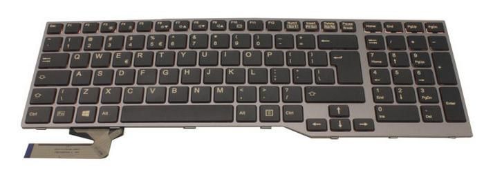 Fujitsu Keyboard, Black - W124554793