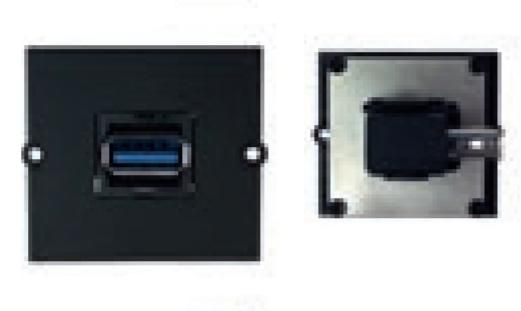 Bachmann 1x USB 3.0 A, black - W125899149