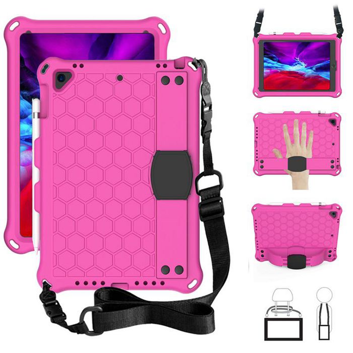 eSTUFF Pink Honeycomb Protection Case for Apple iPad 9.7" All Models - W125868223