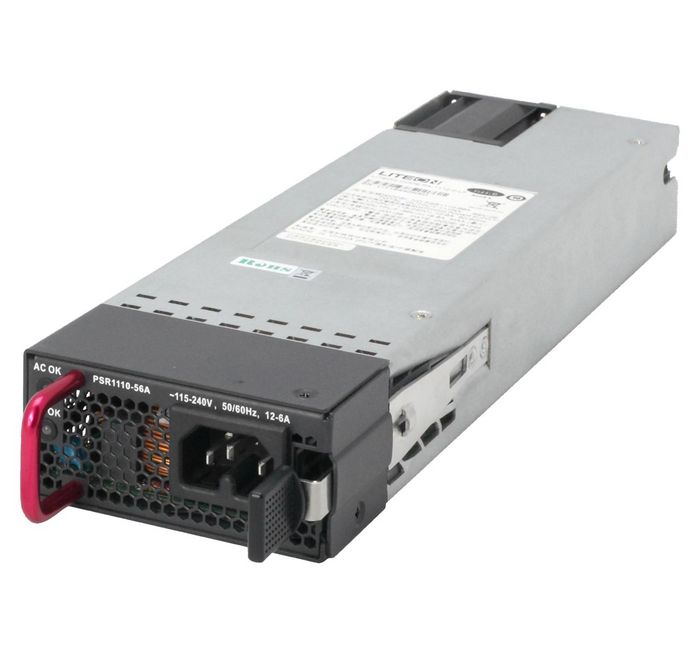 Hewlett Packard Enterprise X362 1110W 115-240VAC to 56VDC PoE Power Supply - W125257873