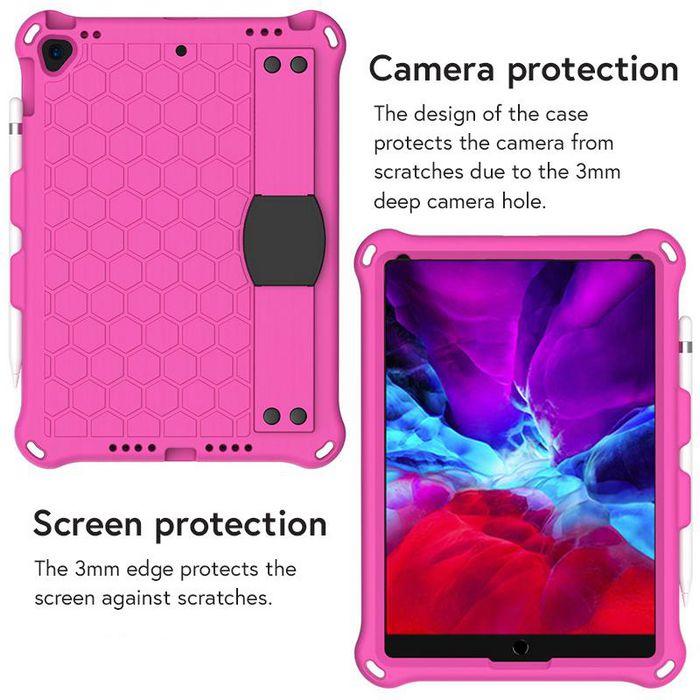 eSTUFF Pink Honeycomb Protection Case for Apple iPad 2019/Air 2019/Pro 10.5 - W125868225
