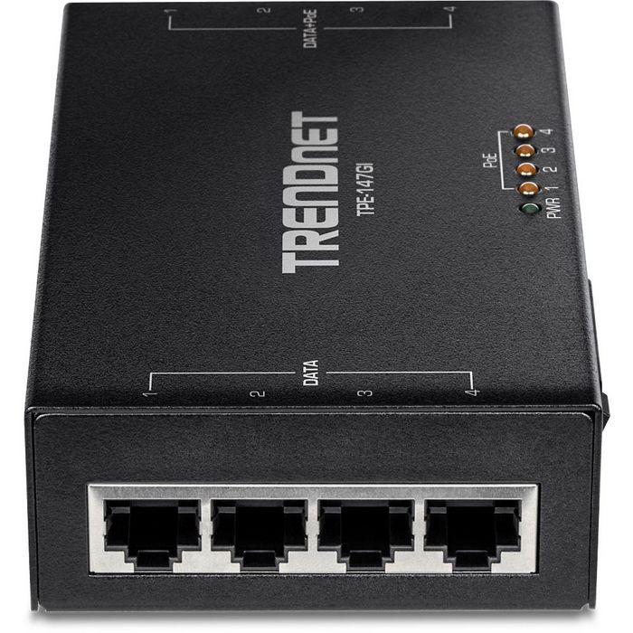 TRENDnet 4x 1G LAN, PoE+, 126.4x73.95x32 mm - W125956188