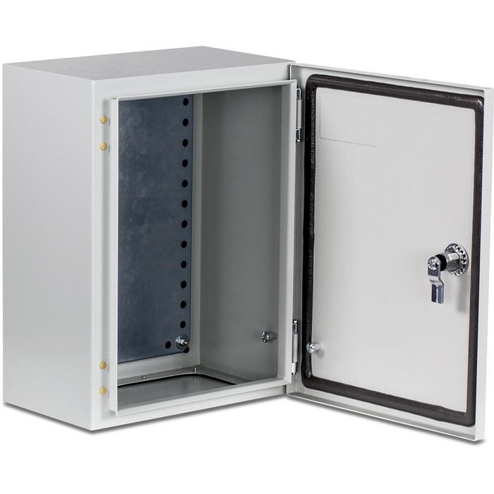 TRENDnet Outdoor IP66 Steel Enclosure with Lockable Hinged Door - W125956200