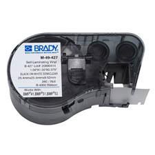 Brady 25.4x25.4mm, vinyl, white - W125957270