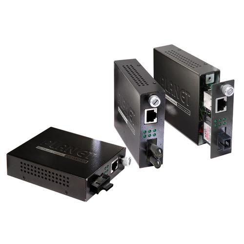 Planet 10/100Base-TX to 100Base-FX (SC WDM, SM) Smart Media Converter, TX, 1310nm, 60km - W125054053