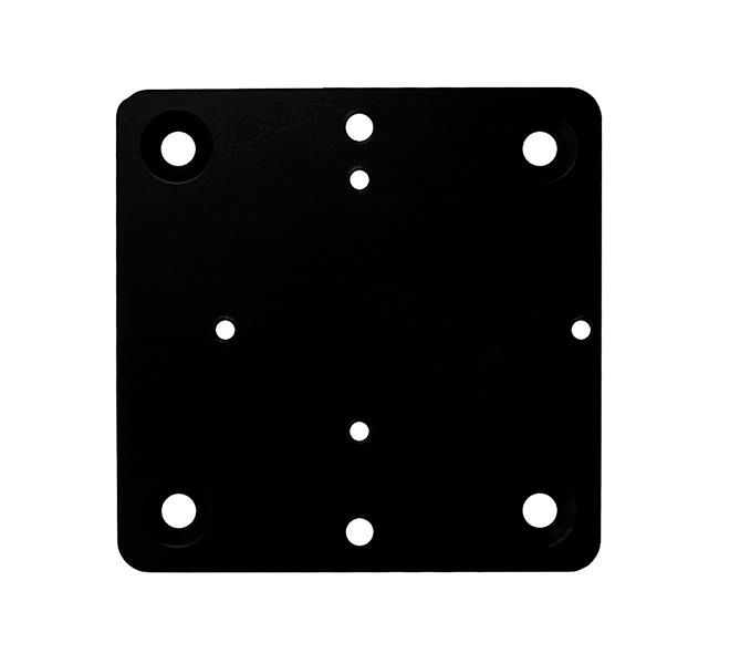 BT8390-ADP/B, B-Tech System X Mounting Adaptor Plate, 5mm, Black | EET