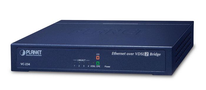 Planet 4-Port Ethernet over VDSL2 Bridge (Profile 30a) - W124592318