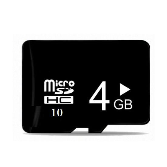CoreParts 4GB MicroSD Card Class 10 Read/Write speed of 40/10 - W125778848