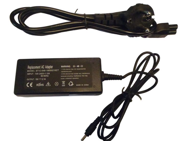 CoreParts Power Adapter for Samsung 40W 19V 2.1A Plug:3.0*1.2 Including EU Power Cord - W124962520