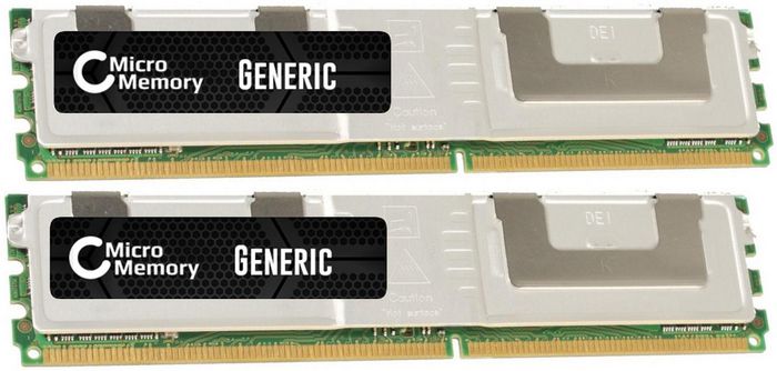 CoreParts 2G, 667MHZ, DDR2, MAJOR, DIMM - KIT 2x1GB - W124583831