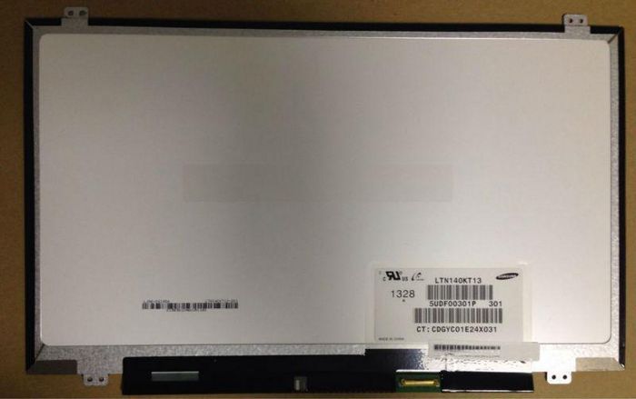 CoreParts 14,0" LCD HD Matte, 1600x900, Original Panel, 30pins Bottom Right Connector, Top Bottom 4xBrackets - W124964587