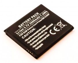 CoreParts Battery for Samsung Mobile 6.66Wh Li-ion 3.7V 1800mAh, Samsung Galaxy Core Prime Duos, without LOGO - W124565262
